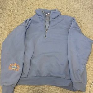 COPY - Starfit blue quarter zip